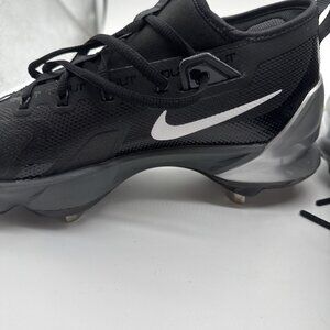 Nike Force Zoom Trout 9 Elite baseball Metal cleat in black. Sz7 NWOB